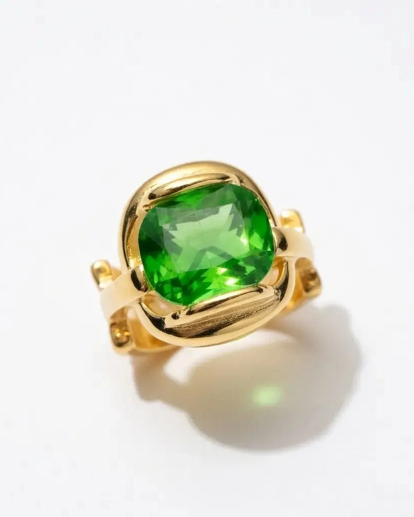 Emerald Statement Ring