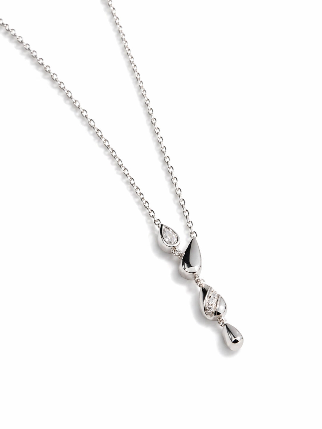 Drifting Teardrop｜Sterling Silver