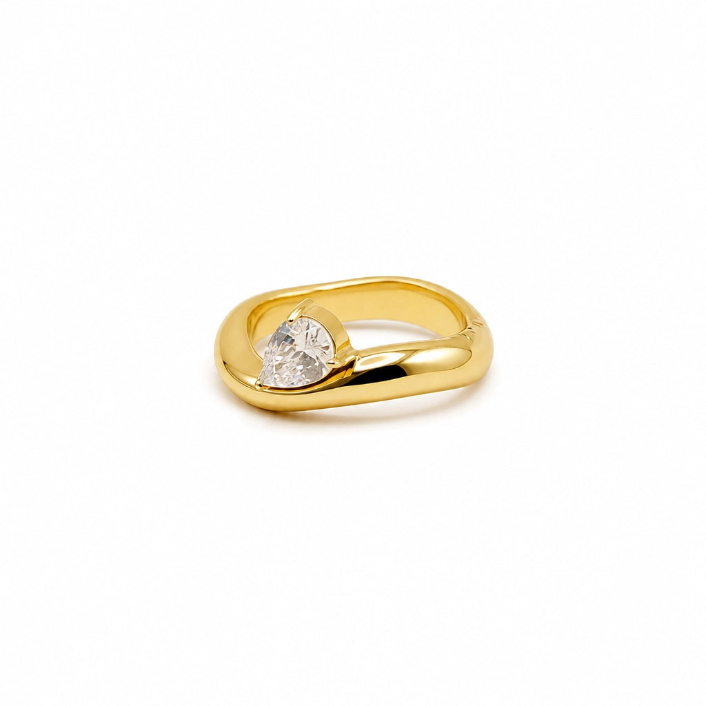 Serein Pear Ring