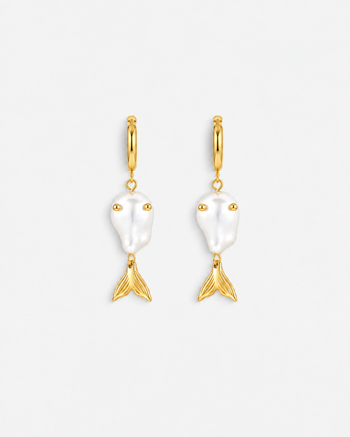 Pearlfin Drop Earrings