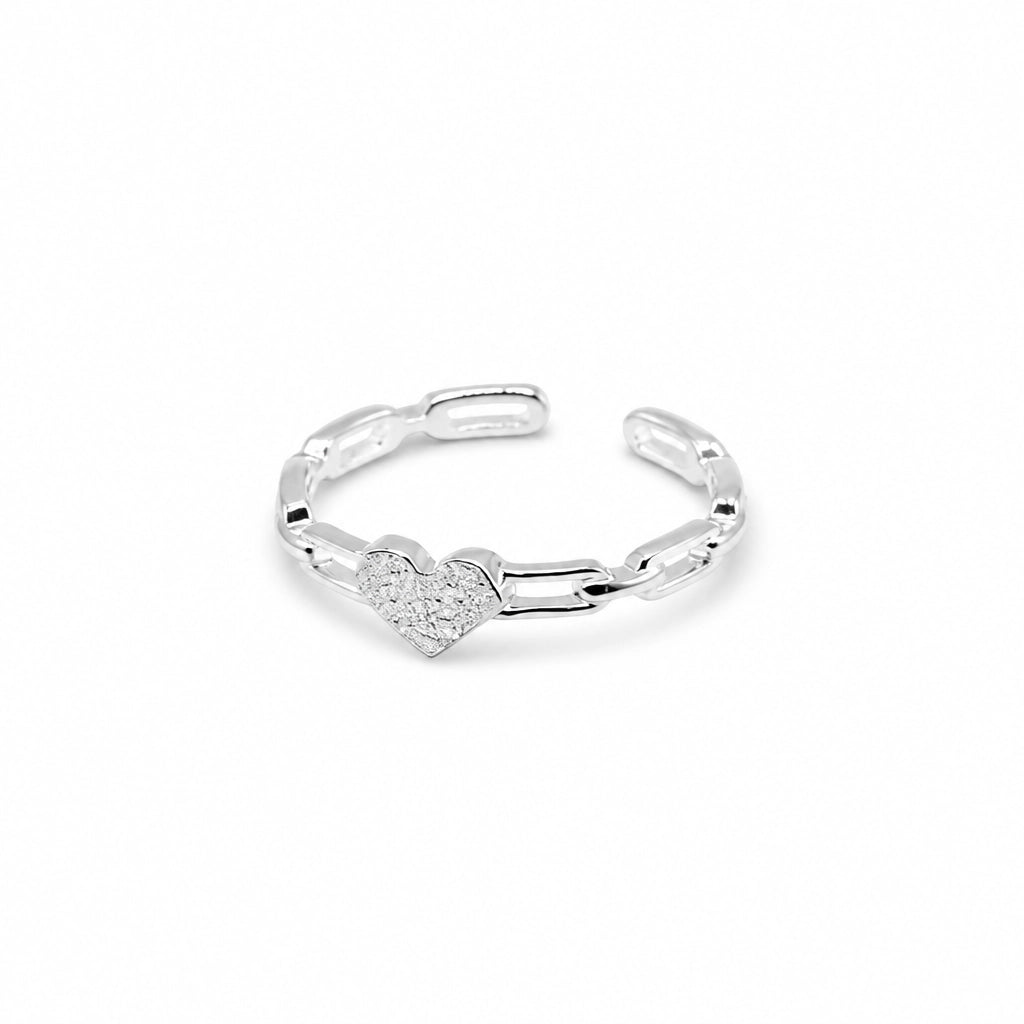 Bague Cœur Trombone