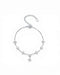 Sterling Silver Moissanite Station Bracelet
