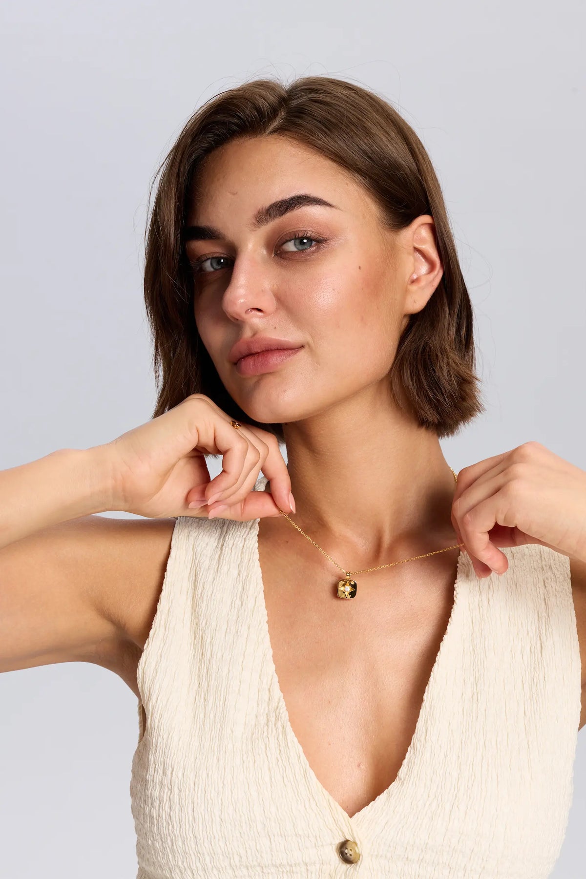 Everlasting Star Necklace – 18K Gold Plated
