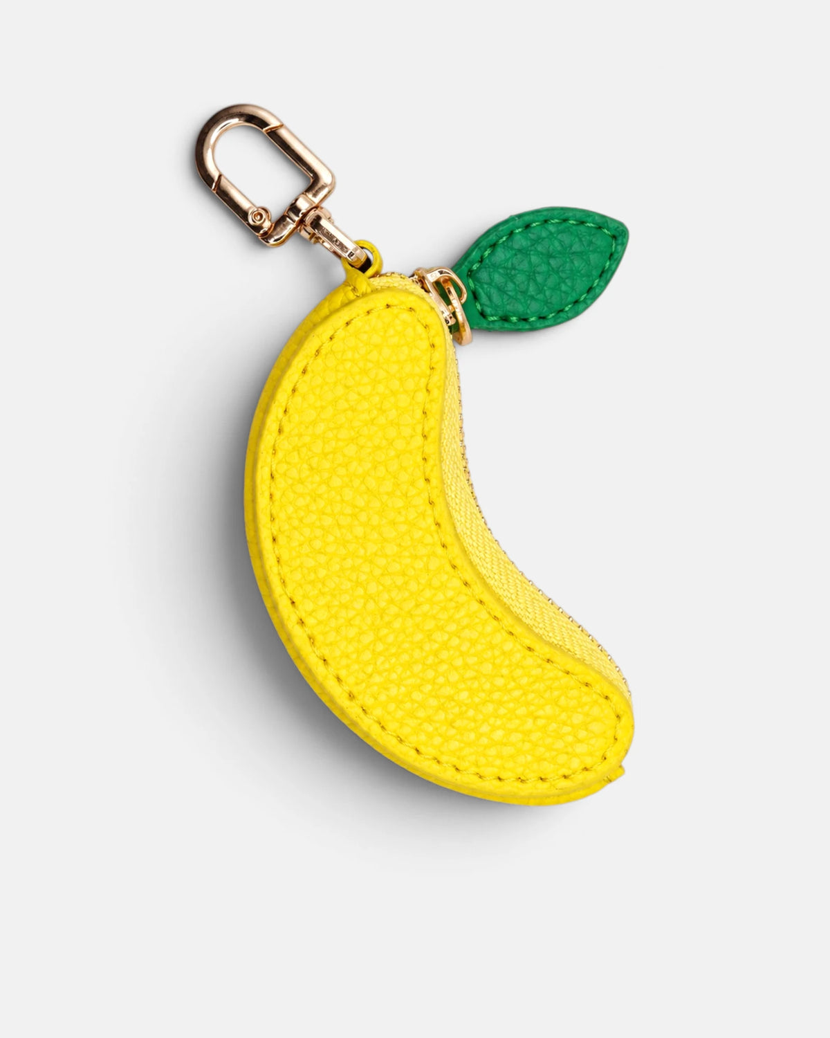 Banana PU Coin Purse Keyring