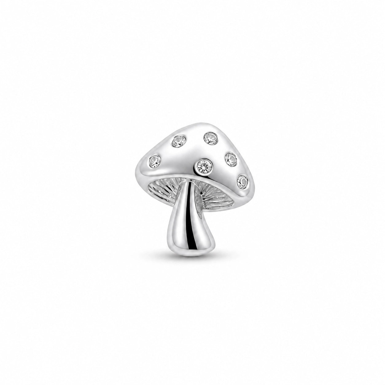Boucles d'oreilles clous Champignon des bois