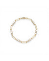 Moissanite Paperclip Bracelet