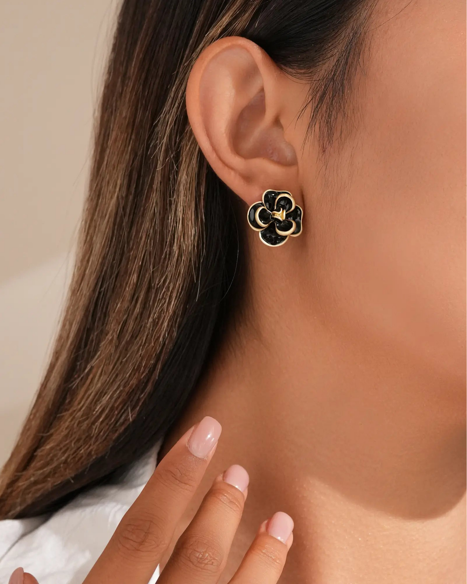 Floral Stud Earrings