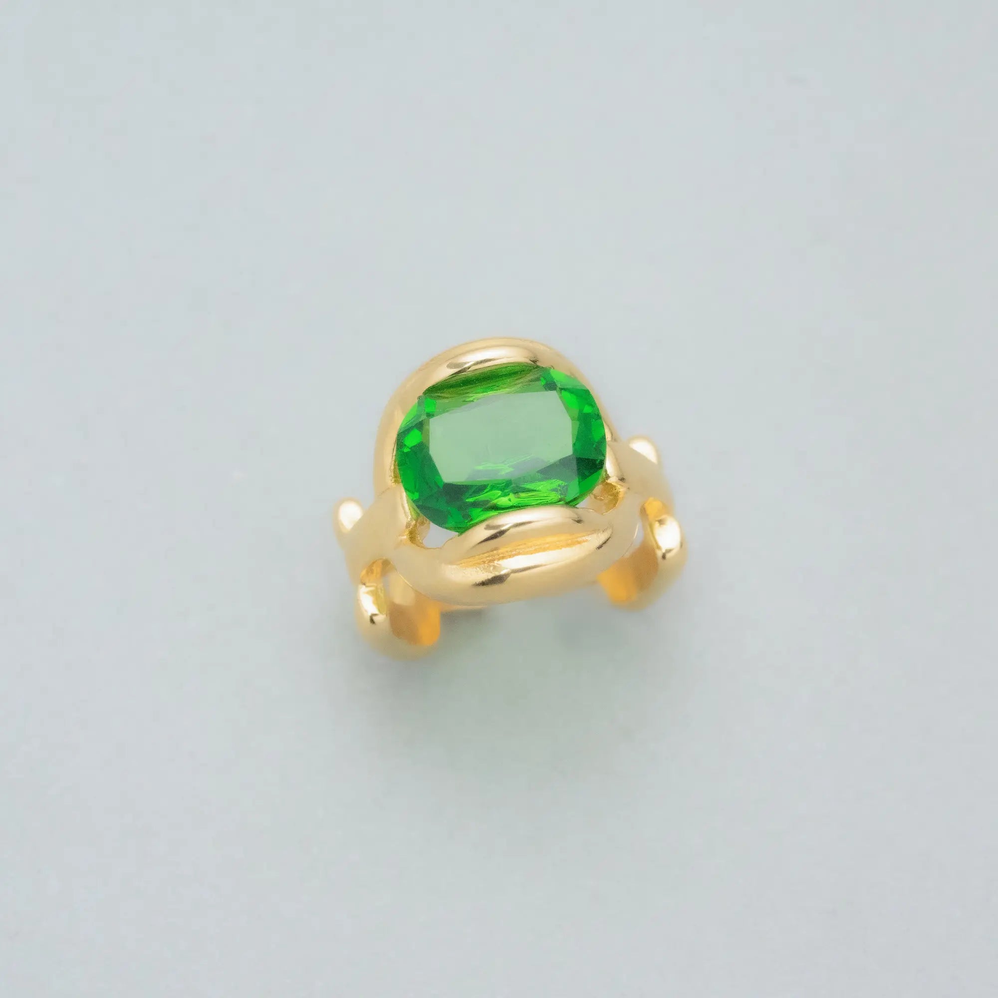 Green Crystal Ring