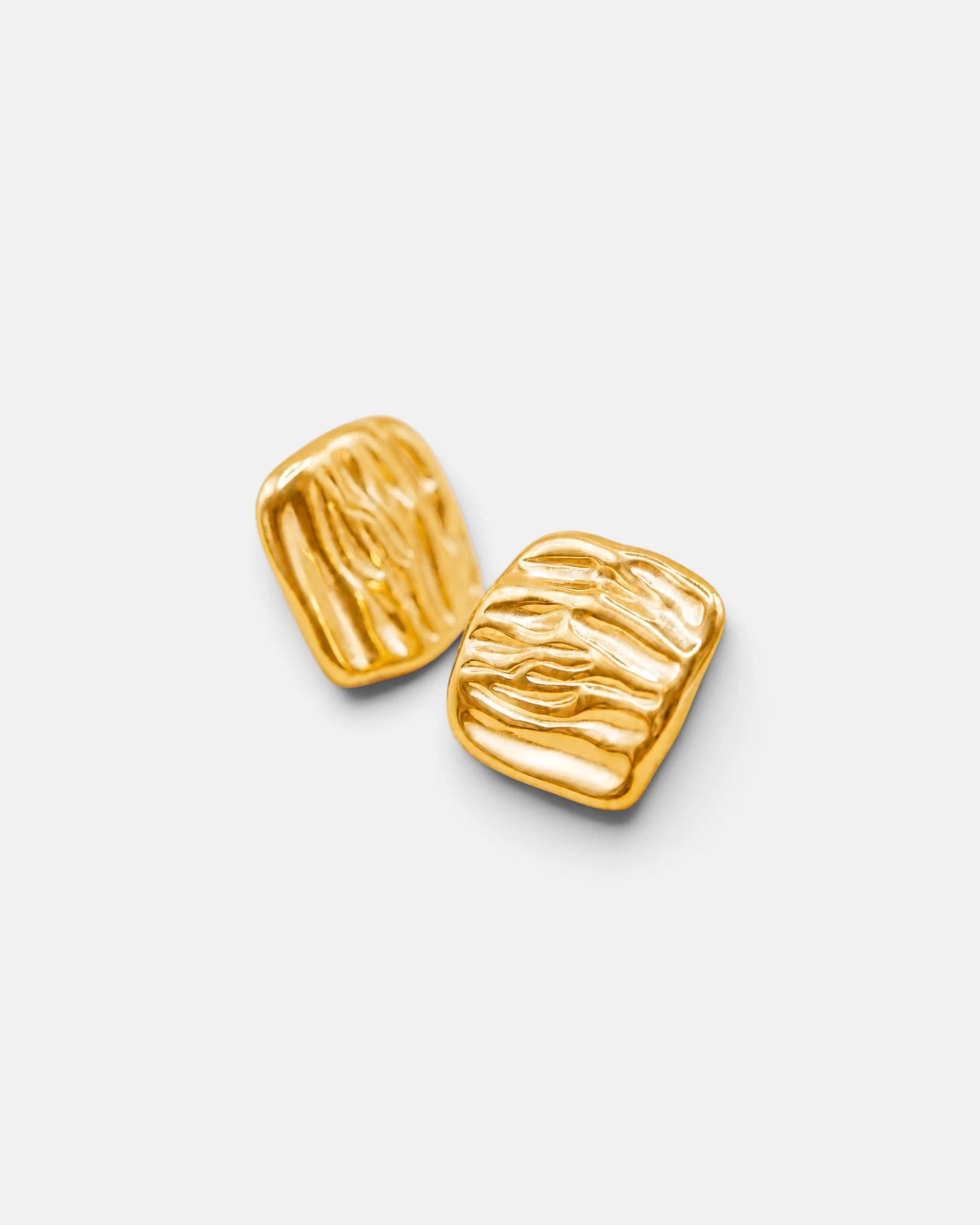 Ripple Bold Stud Earrings