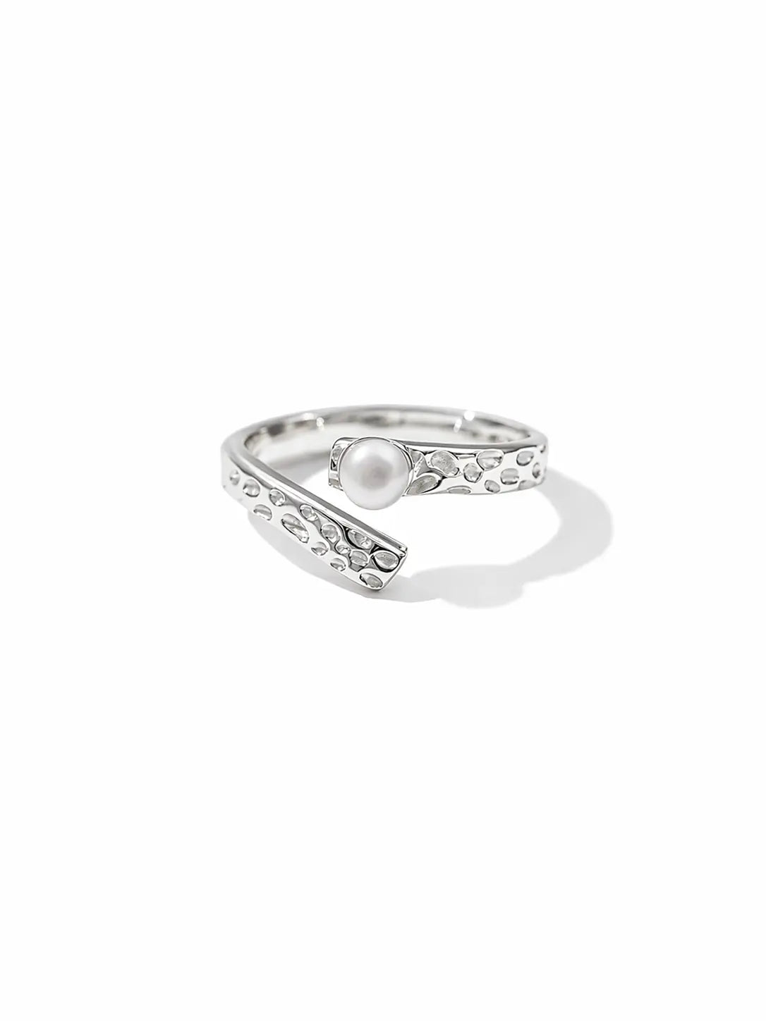 Luna Pearl Ring｜Sterling Silver
