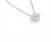 Sterling Silver Moissanite Pendant Necklace