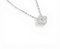 Sterling Silver Moissanite Pendant Necklace