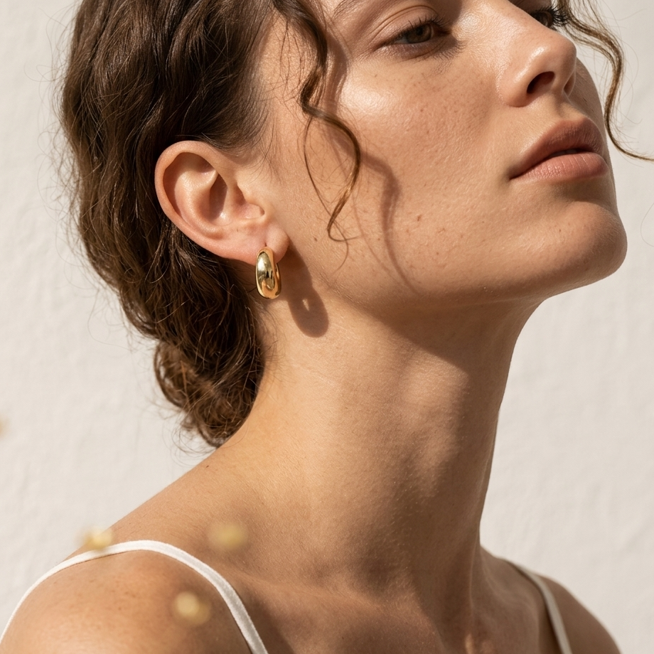 Boucles d'oreilles créoles essentielles